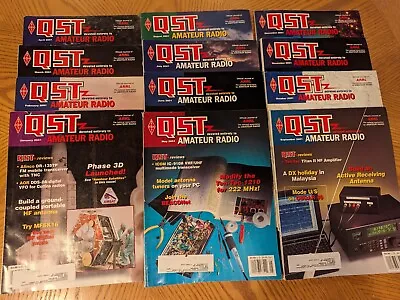 QST Magazines Full Year - 2001 • $14.99