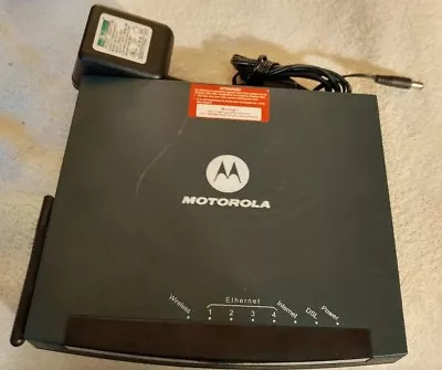 Motorola Netopia Wireless DSL Router4-Port Ethernet Switch - Model 3347-02-1022 • $3