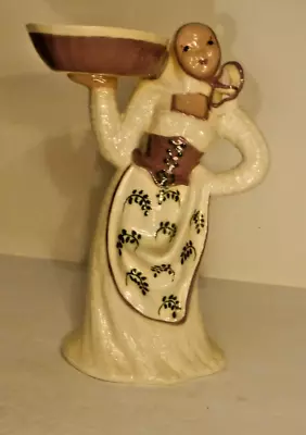 Vintage Ceramic Lady With Basket Figurine By Renowned Artist Hedi Schoop • $39.99