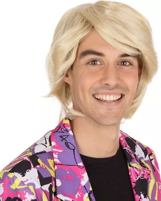 Bristol Novelty BW466B Side Parting Blonde Wig   For Men Accessory • £7.51