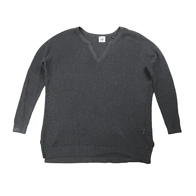 Cabi Snuggle Pullover Tunic Sweater Gray Womens Size XS • $19.19