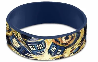 Doctor Who Wristband Exploding Van Gogh Tardis - Underground 012842 • $10.14