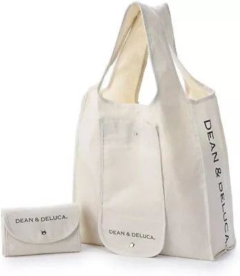 Dean & Deluca Shopping Bag Eco Bag Folding Light Japan New Tote Bag Natural • $29.99