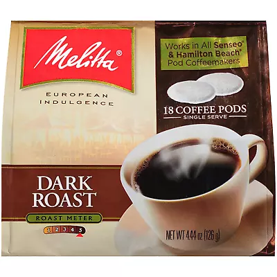 Coffee Pods Dark Roast 18 Count (Pack Of 6) 108 Total Pods • $61.55