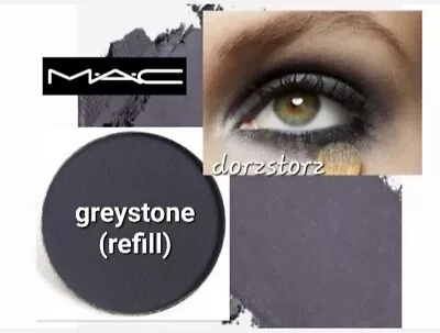 MAC Eye Shadow REFILL Pan *GREYSTONE* / .05 Oz / New In Box • $19.50