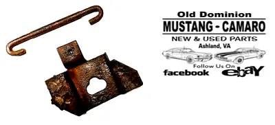 1967-1970 Mustang Rear Parking Brake Cable Idler Bracket & Hook  • $34.99