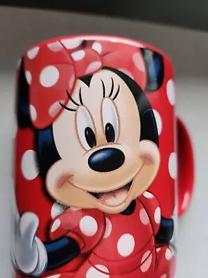 Disney Minnie Mouse  It's All About Me  Red Coffee Cup Mug Jerry Leigh 12 Oz • $9.98