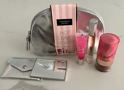 Victoria's Secret Silver Kit:Instant Bronzing Shimmer PowderLipglossRollerball • $89.50