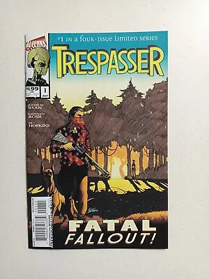 $79 • Buy Trespasser #1 | 4th Print | Variant Logo | Alterna Comics 2017 | Rare 
