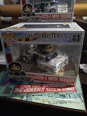 Funko Pop! Rides Ghostbusters Afterlife Ecto-1 With Trevor #83 • £17.97