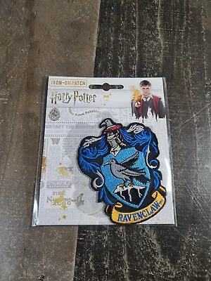 $1.50 • Buy RAVENCLAW House Crest Logo Harry Potter Hogwarts Embroidered Iron On Patch