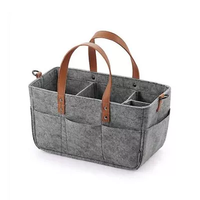 Organizer Basket Baby Diaper Bag Infant Diaper Storage Bag Maternity Handbag • £13.72