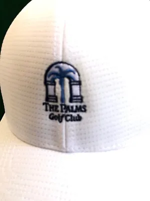 The Palms Golf Club Exclusive Golf Course In La Quinta CA White FlexFit L XL • $8.99