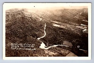 Vintage Cove Mt Lincoln Highway Mcconnellsburg Pa~black & White Rppc Postcard Dj • $4.99