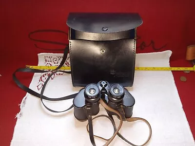 VINTAGE WETZLAR PERA Junior 8x30 Binoculars W/ Focal Case And Strap Germany • $29.75