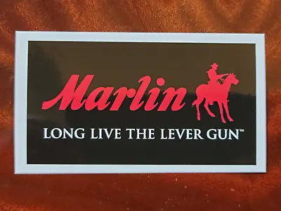 Marlin Firearms Vinyl Decal Bumper Window Safe Sticker 3 1/2 X 2 Ruger • $4.70