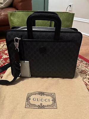 Gucci Briefcase With Interlocking G • $1600