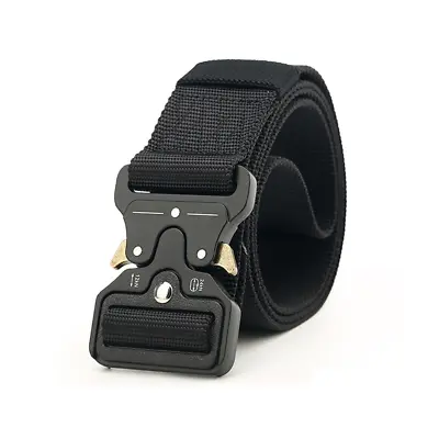 Men's Casual Military Tactical Army Adjustable Quick Release Belt Pant Waistband • $4.99