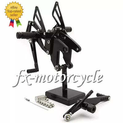 For Yamaha YZF R1 R1S R1M 2015-2022 2019 CNC Rearset Footrest Footpegs Shift GP • $125.99