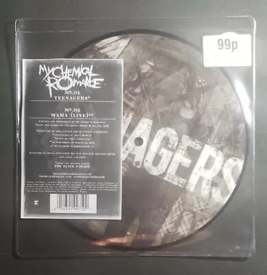 MY CHEMICAL ROMANCE -Teenagers MAMA ( LIVE) 7” Picture Disc Vinyl Record MCR NM • $59.99