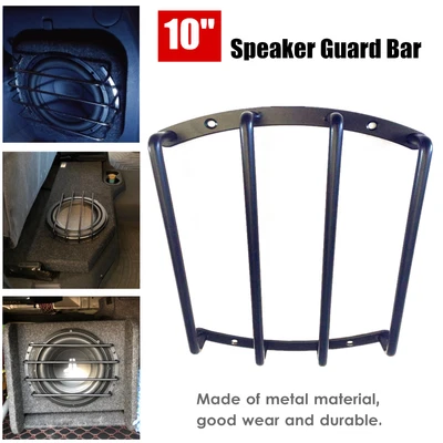 $26.09 • Buy 10  Car Audio Speaker Metal Grille Cover Protection Subwoofer Decorative Black