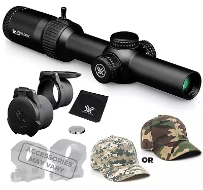 Vortex Optics Strike Eagle 1-6x24 BDC3 MOA SFP Riflescope With Mount Bundle • $399