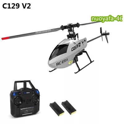 C129 V2 2.4G 4CH Remote Control Helicopter 6-Axis Gyro Single Paddle Plane Drone • $79.89