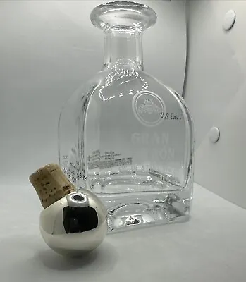 Gran Patron Platinum 375ml Empty Decanter Bottle • $26.85