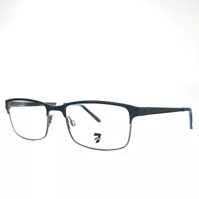 7 For All Mankind Eyeglasses Stinson Navy Blue Rectangular Frame 54[]18 145 Mm • $37.48