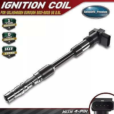 Ignition Coil Pack For Volkswagen EuroVan 2001-2003 V6 2.8L AXK 022905100J UF514 • $21.69