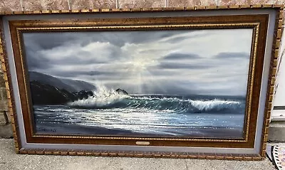 Violet Parkhurst Oil Painting Seascape Early California 50% Of Appraisal • $4500