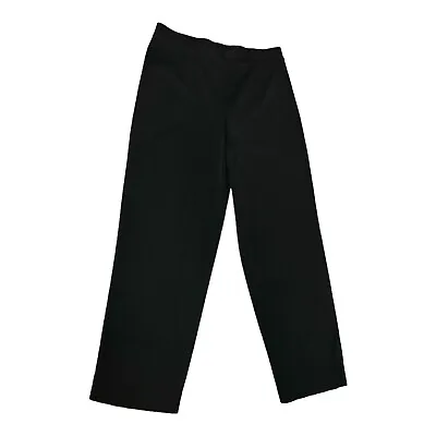 Exclusively MISOOK Acrylic Knit Straight Pants Pull On Black Small • $34.99