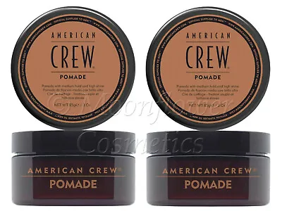 £16.50 • Buy 2x American Crew POMADE Medium Hold & High Shine 50g Each
