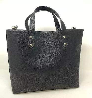 LP Blue Linea Pelle Black Large Tote Women's Handbag LPB-B01 • $29.95