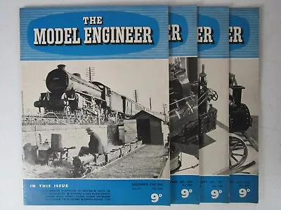 The Model Engineer Magazine Dec Jan 1954 - 55 Lot 4 Steam Mechanical Engineering • $20