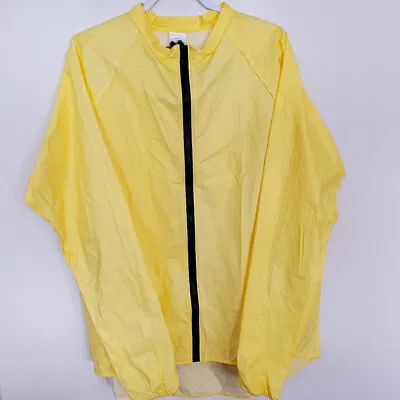 O2 Cycling Rain Jacket 2X-Large Yellow NEW W/tags • $24