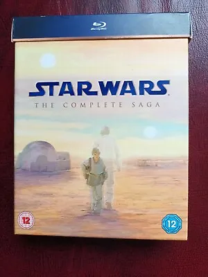 £5.59 • Buy Star Wars: The Complete Saga Blu-Ray Dvd (2011) REGEN B Like New 