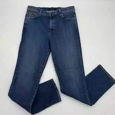 J BRAND Jeans Blue Ruby 30 Cigarette Leg High Waist Ankle Womens Sz 29 • $24.95