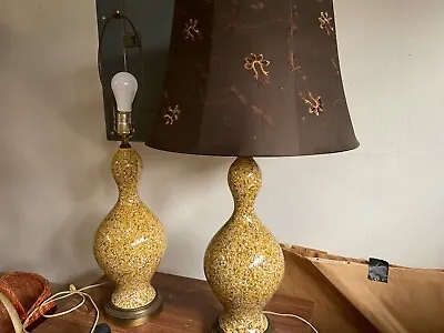 Pair Of Mid Century Modern Table Lamps • $300
