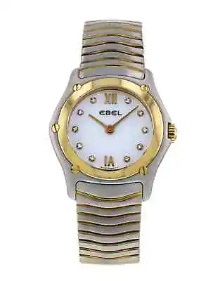 Ebel Classic Lady 1215269 Steel & Yellow Gold & Diamond Dial 27.3mm Watch • £950