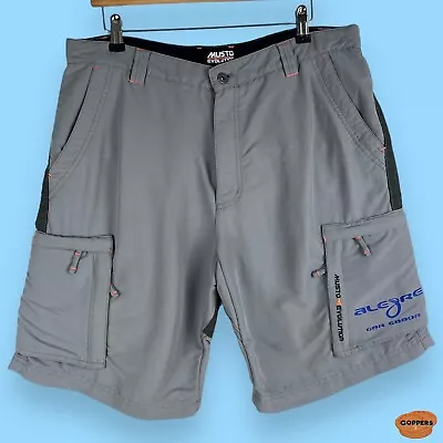 MUSTO EVOLUTION Performance Shorts Mens 34 Sailing Deck Cargo Hiking Outdoor • £34.99