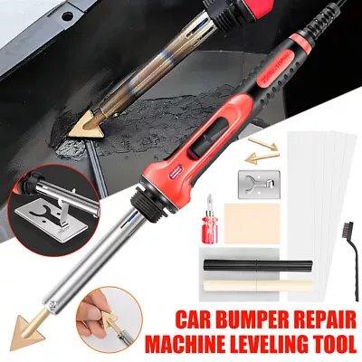 100W Plastic Welding Welder Soldering Iron Kit Car Bumper Surface Repair Tool • $30.99