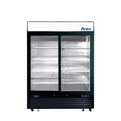 Atosa MCF8727GR 2 SLIDING GLASS Door REFRIGERATOR • $2934