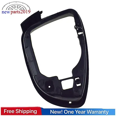 Rear View Mirror Frame Glass Trim Left For VW Beetle EOS Jetta CC 3C8-857-601-A • $14.03