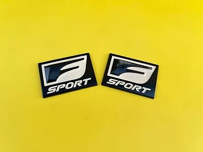 Lexus Is250 Is50 Side Fender Black White F Sport Emblem Badge Logo Nameplate • $20.87