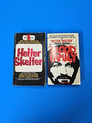 Helter Skelter Vincent Bugliosi & Blood Family William Zamora Charles Manson   • $39.99