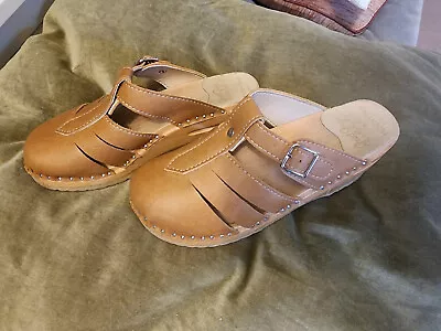 Vegan Clogs Troentorp Size 36 Mary Jane Slip Resistant Good Condition Womens • $20