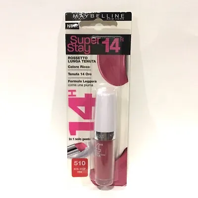 Maybelline New York Superstay 14H Lipstick CHOOSE SHADE Brand New Sealed On Card • $9.95