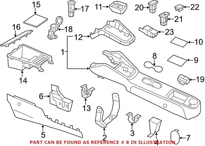 Genuine OEM Cup Holder Bracket For VW/Audi 5C689820982V • $39.63