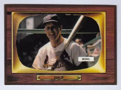 Stan Musial St Louis Cardinals Hall Of Famer '55 Color TV #405 / NM+ Cond. • $6.95